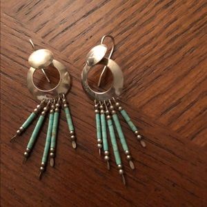 Navajo Turquoise Earrings